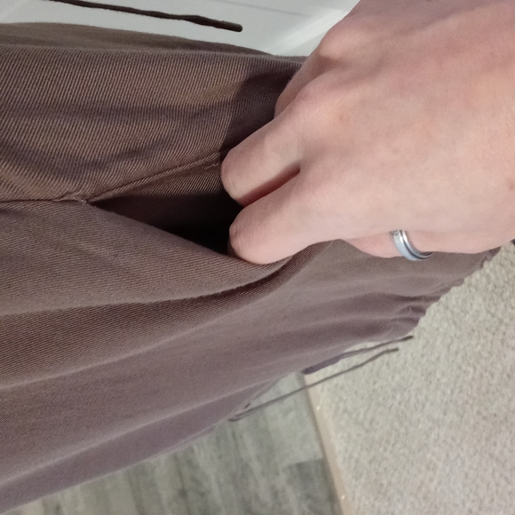 🆕 🍁Matilda Jane🍁 - Brown "Ambitious You" Vest w/Crochet Lace Collar - Picture 10 of 16